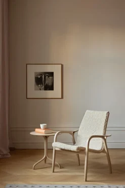 Butaca Laminett haya lacada/piel de oveja, Scandinavian Grey (gris)