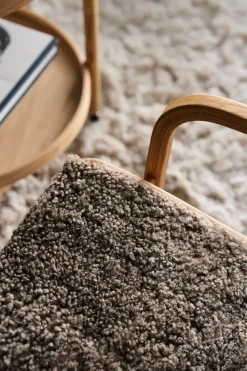 Butaca Lamino roble aceitado/piel de oveja, Sahara (marrón turrón)