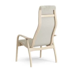 Butaca Lamino roble pigmentado blanco/piel de oveja, Moonlight (beige)