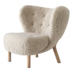 Butaca Little Petra VB1, Roble tratado con aceite blanco-Moonlight