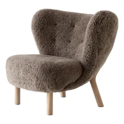 Butaca Little Petra VB1, Roble tratado con aceite blanco-Sahara