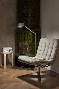 Butaca Loholm con función giratoria, Bern Beige 0341