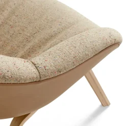 Butaca lounge About a Lounge 83, Surface by hay 150 gris-roble ben