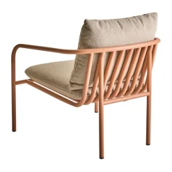 Butaca Lounge Bendt, Teddy beige-peach