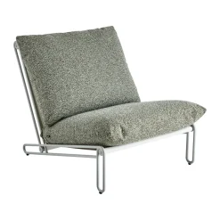 Butaca Lounge Blixt, Light grey-teddy verde