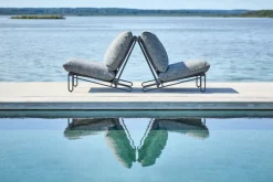 Butaca lounge Blixt, Negro-teddy ant