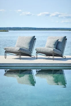 Butaca lounge Blixt, Negro-teddy ant