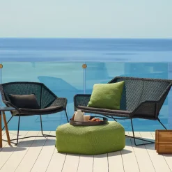 Butaca Lounge Breeze weave, Light grey