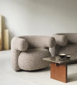 Butaca Lounge Burra w. return, Zero 0011