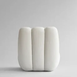 Butaca Lounge de jardín Toe lino, white chalk