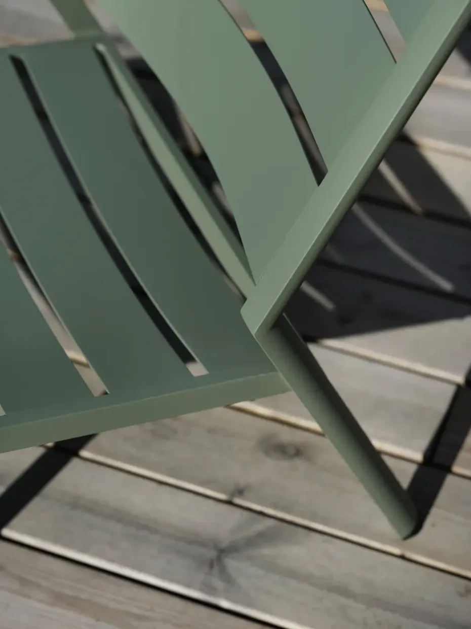 Butaca Lounge Delia, Light grey