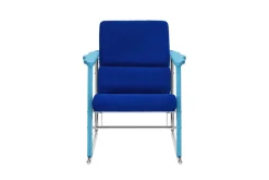 Butaca Lounge Experiment 502, Blue-ultramarine