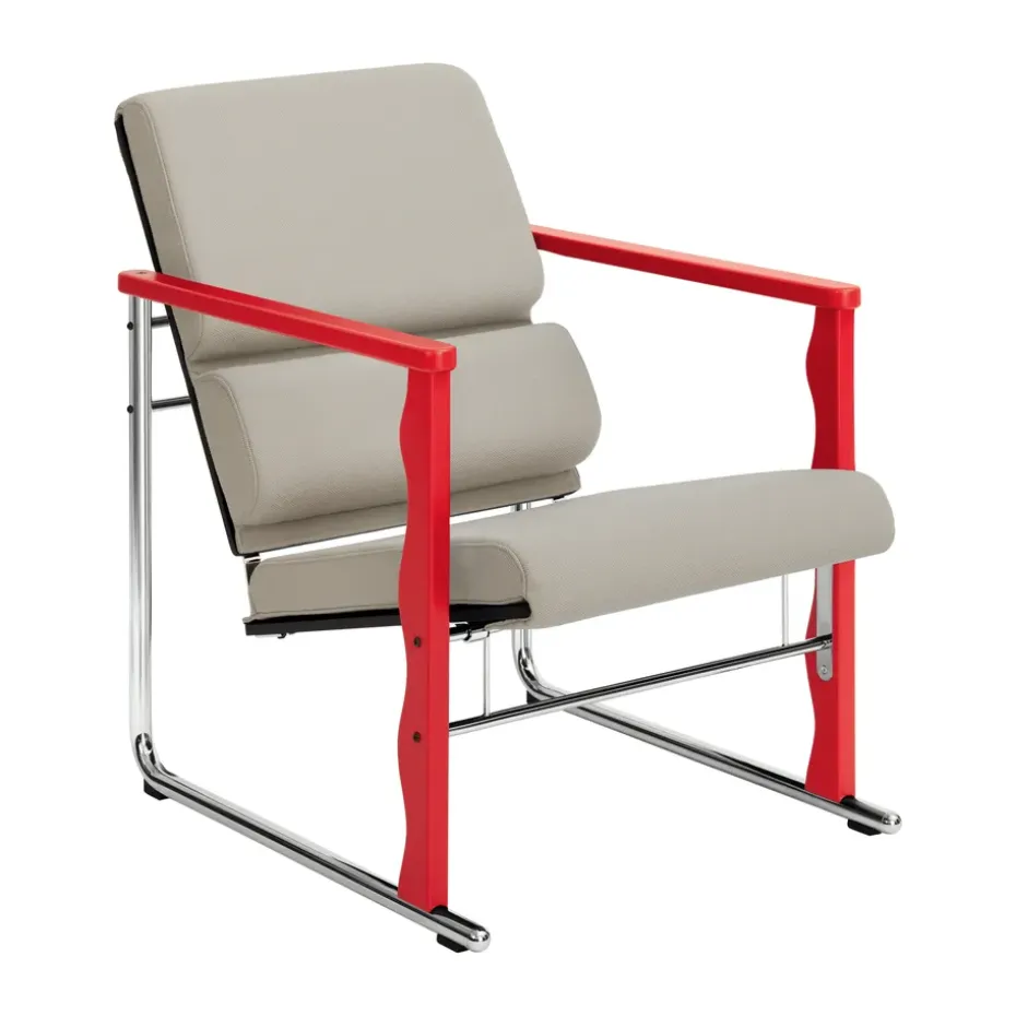 Butaca Lounge Experiment 503, Red-light beige