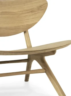 Butaca Lounge Eye, Roble con aceite duro encerado