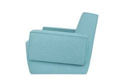 Butaca Lounge Hunk con reposabrazos, Icicle