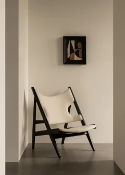 Butaca Lounge Knitting, Barnum Bouclé 24-roble negro