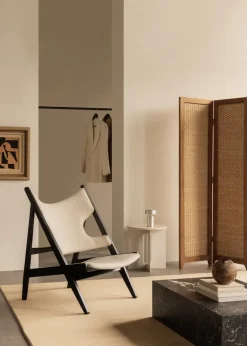 Butaca Lounge Knitting, Barnum Bouclé 24-roble negro