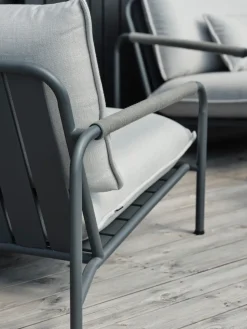 Butaca Lounge Lerberget, Anthracite-fresno