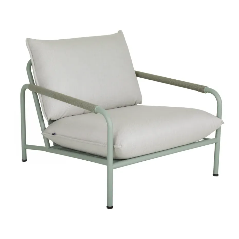 Butaca Lounge Lerberget, Verde-fresno