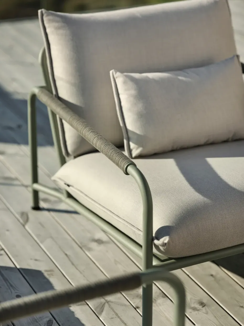 Butaca Lounge Lerberget, Verde-fresno