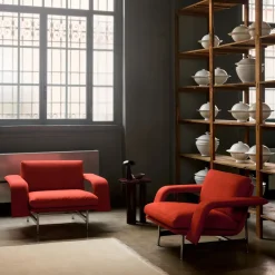 Butaca Lounge Meantime AV29, Pol. aluminium-Fiord 0571