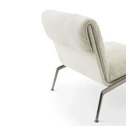 Butaca lounge Muno LN18, Dark chrome-Cifrado 0221