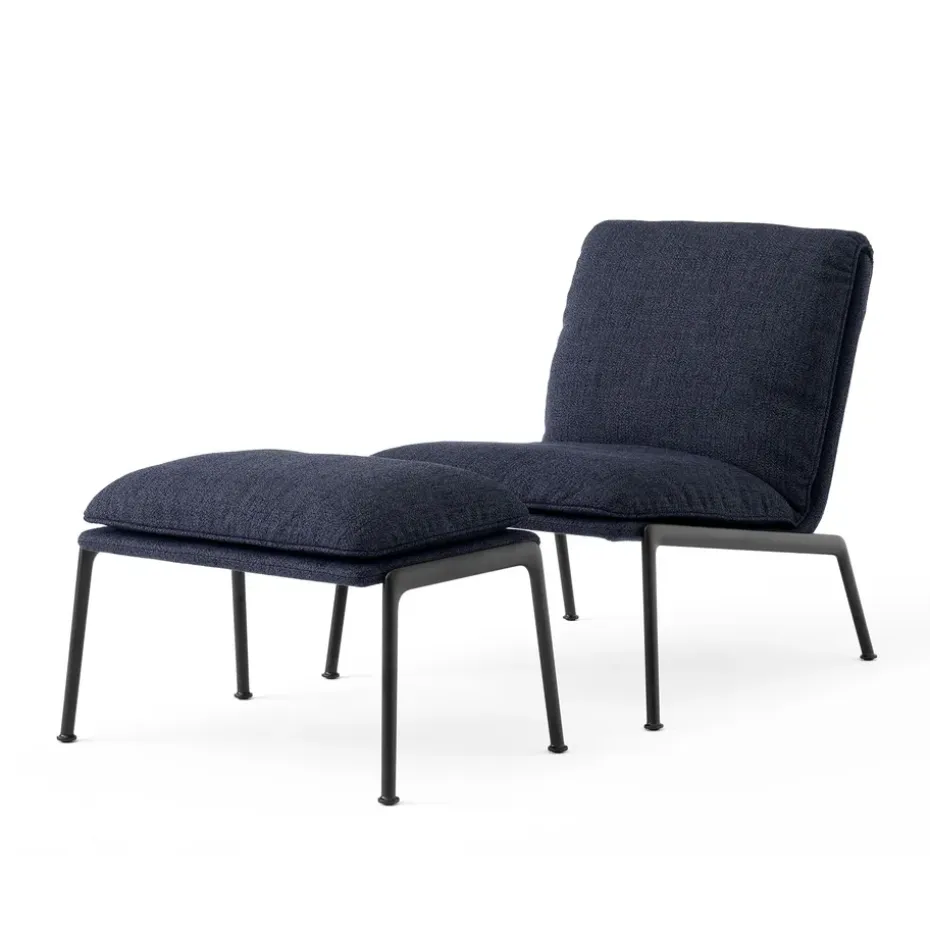 Butaca lounge Muno LN18, Warm black-Ecriture 0780