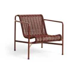 Butaca Lounge Palissade Cord Low, Iron red