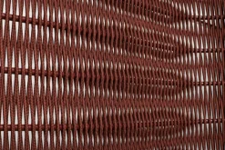 Butaca Lounge Palissade Cord Low, Iron red