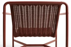 Butaca Lounge Palissade Cord Low, Iron red