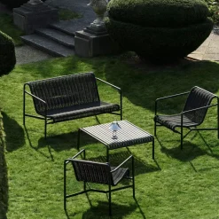 Butaca Lounge Palissade Cord Low, Anthracite