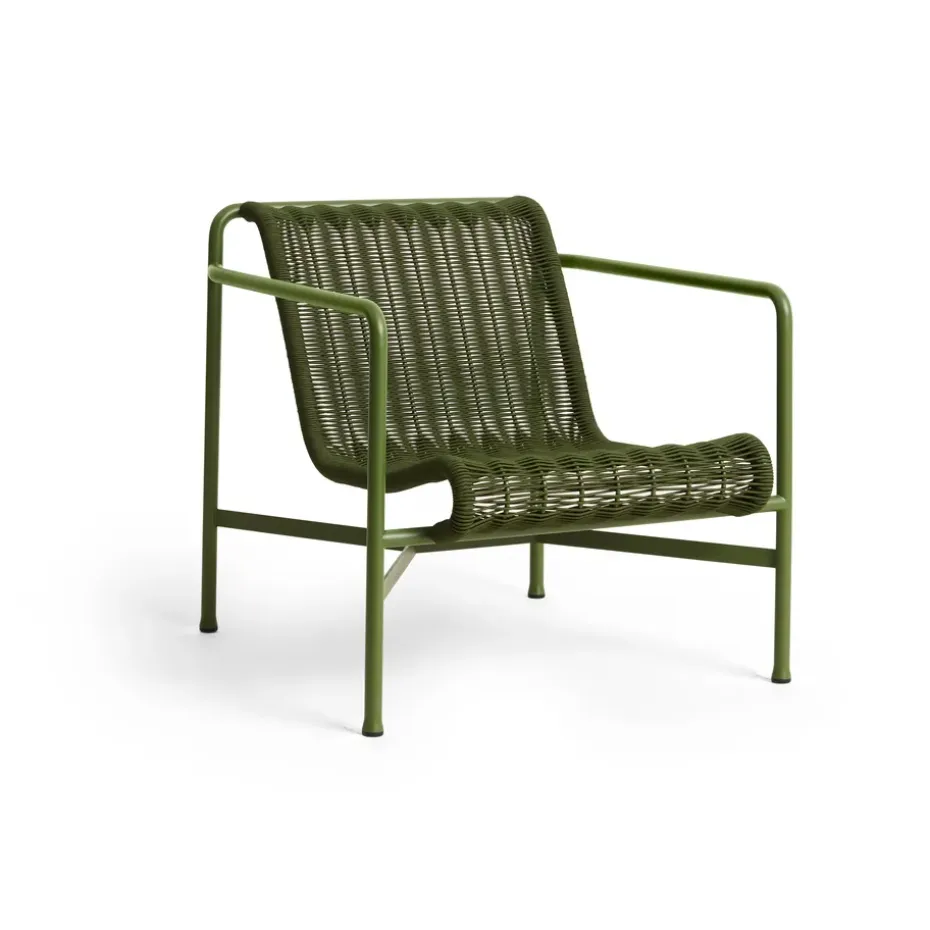 Butaca Lounge Palissade Cord Low, Olive