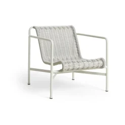 Butaca Lounge Palissade Cord Low, Sky grey