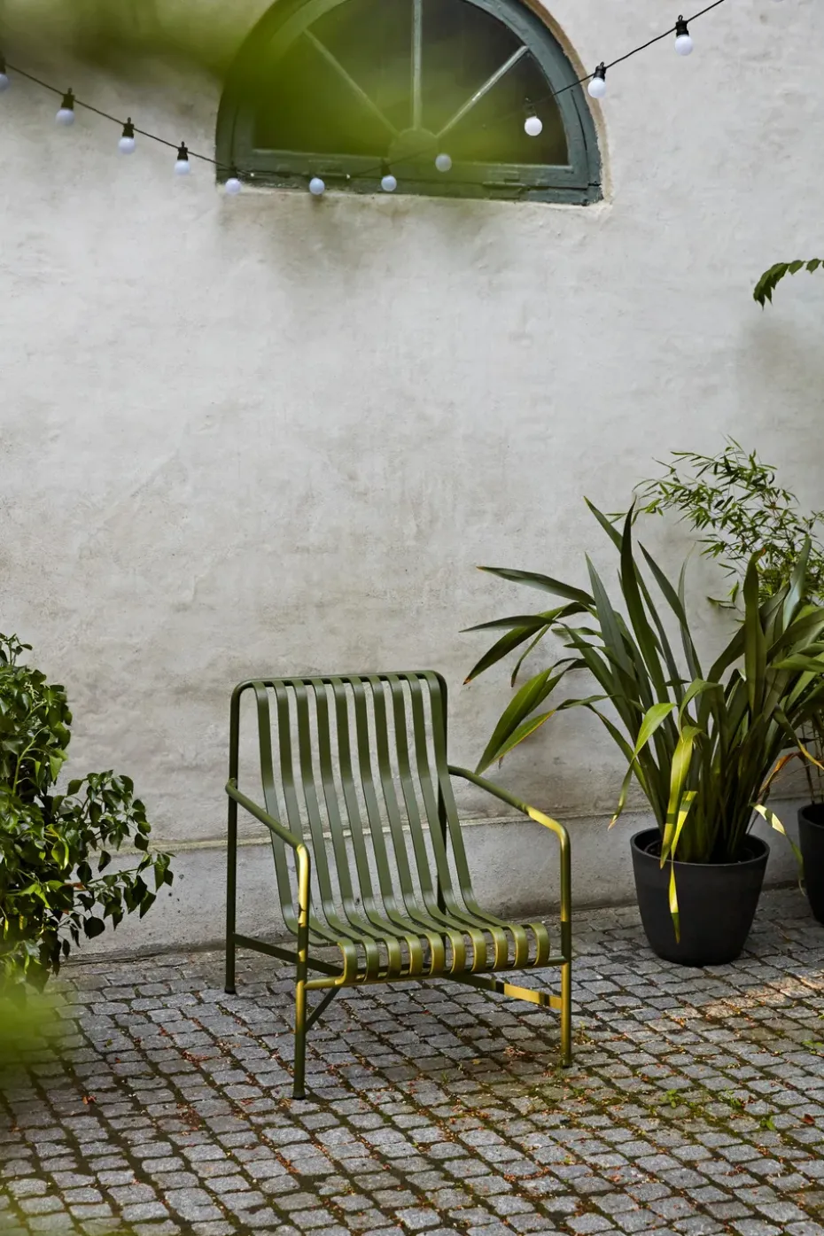 Butaca Lounge Palissade High, Olive