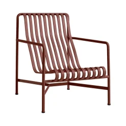 Butaca Lounge Palissade High, Iron red