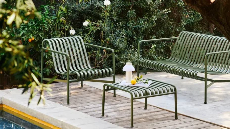 Butaca Lounge Palissade Low, Olive