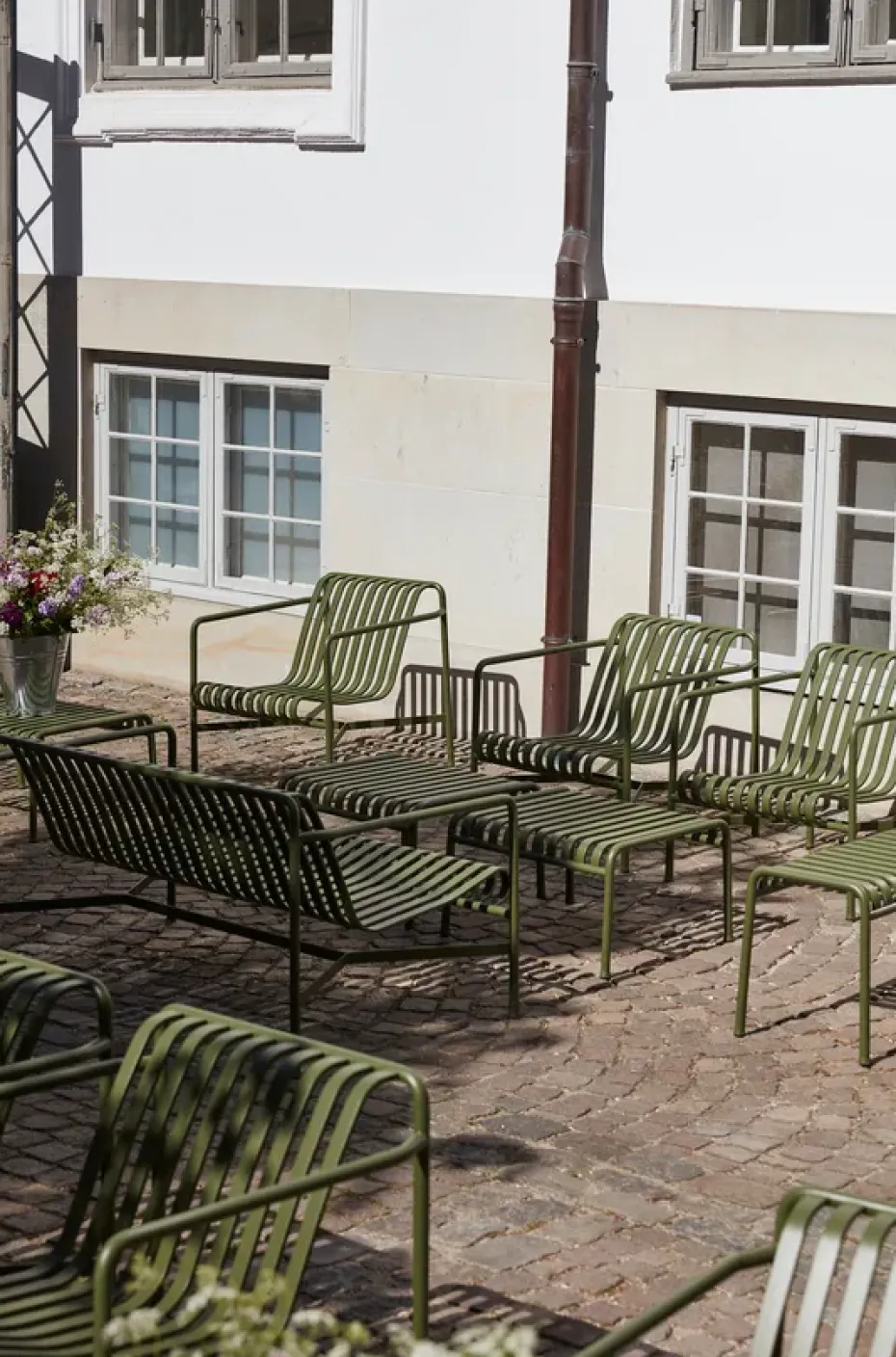 Butaca Lounge Palissade Low, Olive