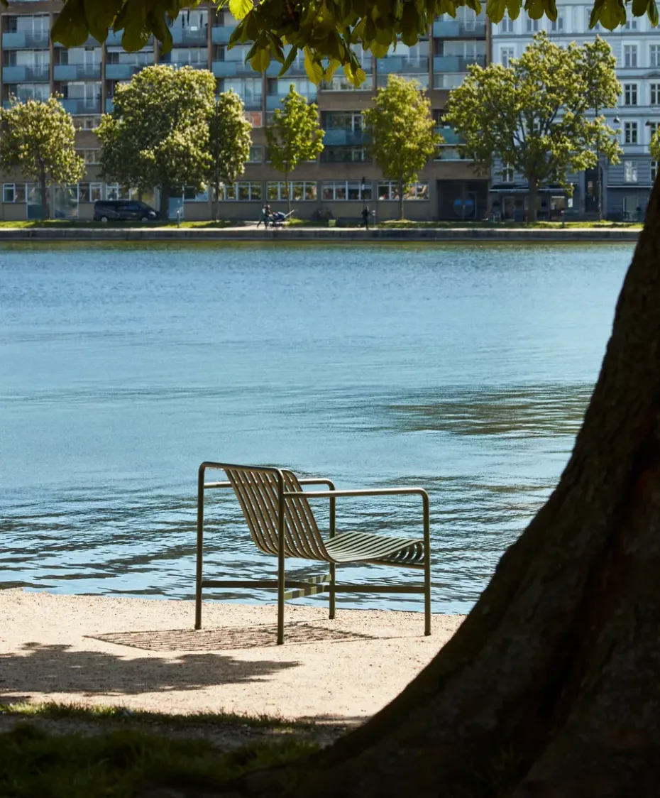 Butaca Lounge Palissade Low, Olive