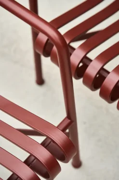 Butaca Lounge Palissade Low, Iron red