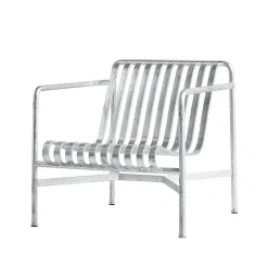 Butaca Lounge Palissade Low, hot galvanized