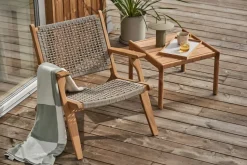 Butaca Lounge Sandvik, Teca