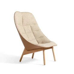 Butaca lounge Uchiwa Quilt, Bolgheri lgg60 melange-roble-sense nougat