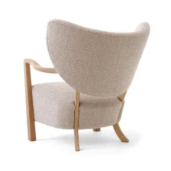Butaca Lounge Wulff Lounge Chair ATD2, roble aceitado-Karakorum