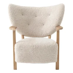 Butaca Lounge Wulff Lounge Chair ATD2, roble aceitado-Moonlight