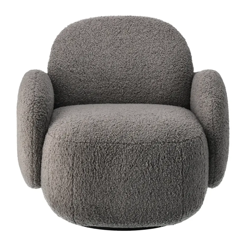 Butaca Mo con función giratoria, Glore grey