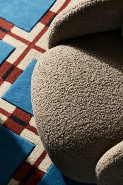 Butaca Mo con función giratoria, Glore brown