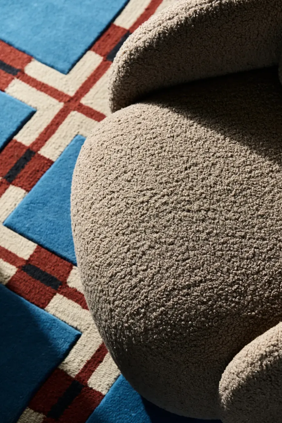 Butaca Mo con función giratoria, Glore brown