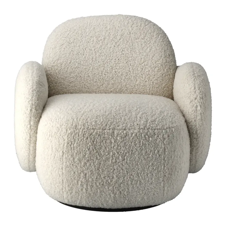 Butaca Mo con función giratoria, Glore White 1243