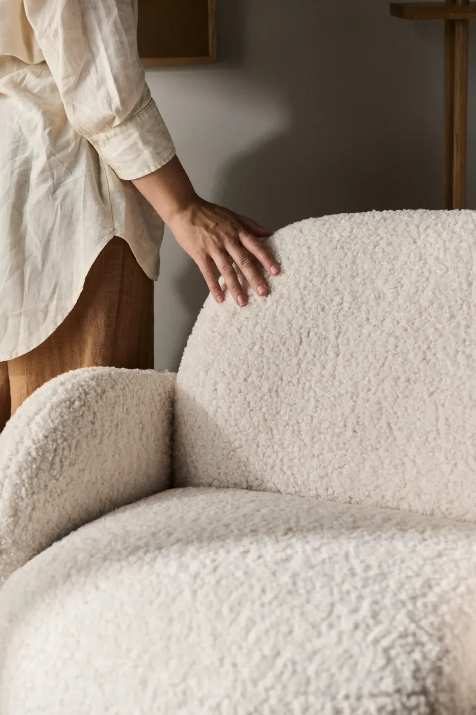 Butaca Mo con función giratoria, Glore White 1243