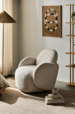 Butaca Mo con función giratoria, Glore White 1243